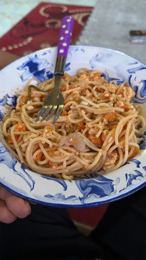 Mijn bord spaghetti